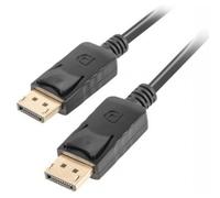 Lanberg ca-dpdp-10cc-0018-bk cable displayport 1,8 m negro