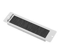 Lanberg Cable Entry Brush Panel 10'', Gray