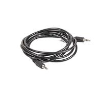 Cable estereo lanberg jack 3.5mm macho - jack 3.5mm macho 2m negro