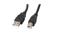 CABLE LANBERG IMPRESORA USB MACHO A USB MACHO NEGRO 0.5 M