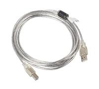Cable impresora lanberg usb macho - usb macho ferrita 3m transparente