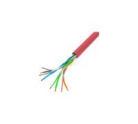 Lanberg Cable LAN Ethernet Rojo - - - Lanberg