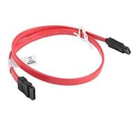 Lanberg Cable SATA CA-SASA-10CU-0050-R 7 pines hembra-hembra SATA III 6 Gb/s 0,5 m Rojo