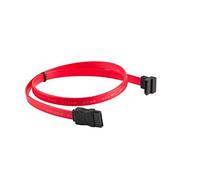 Cable Sata Iii Lanberg 6Gb/S Hembra Hembra Angulo 0.5M Rojo