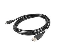LANBERG Cable USB 2.0 Macho/Mini USB Macho 1.8M Negro