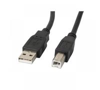 Lanberg Cable USB-A 2.0 a USB-B Macho/Macho con Ferrita 3m Negro