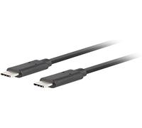 LANBERG CABLE USB-C 3.1 GEN 2 MACHO/MACHO 10GB/S PD100W 1M NEGRO
