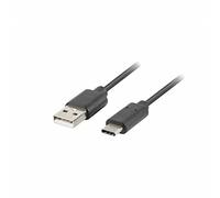Cable usb tipo c a usb 3.1 tipo a lanberg 1.8m - macho - macho - negro