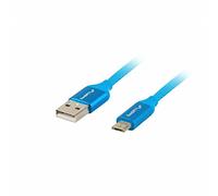 Cable Usb Lanberg 2.0 Macho/Micro Usb Macho Quick Charge 3.0 1M Azul
