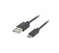 LANBERG CABLE USB CA-USBM-20CU-0018-BK CONECTORES USB A A MICRO USB QC 3.0 1.8M NEGRO