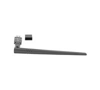Adaptador de red Lanberg NC-0300-WIE USB Inalámbrico Ethernet WLAN 2400Mbit/s Negro