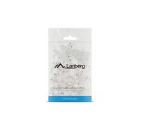 LANBERG CONECTOR DE RED RJ45 PLU-6000 PARA CABLEADO UTP CAT6 BOLSA DE 100 UNIDADES