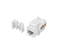 Conector Keystone Lanberg Cat 5e UTP RJ45 90 Grados Blanca