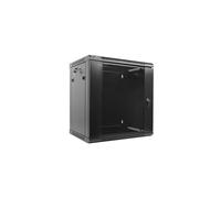 Lanberg Estantería 12U Rack de Pared Negro - WF01-6412-10B