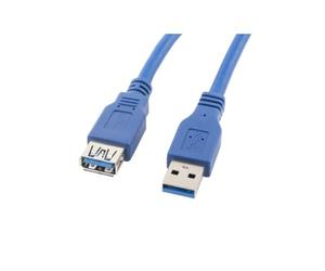 Lanberg Extension Cable USB 3.0 Am-AF 3M Blue