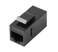LANBERG FEED-THRU KEYSTONE RJ45->RJ45 UTP CAT.5E Connector