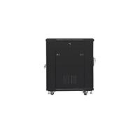 ARMARIO RACK LANBERG 19â? 15U 600X800 FLAT PACK NEGRO PUERTA MALLA