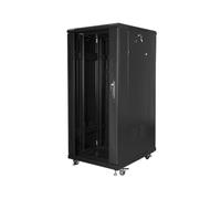 LANBERG FF01-6827-12B Armario Rack 27U Rack o Bastidor Independiente Negro