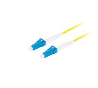 CABLE DE FIBRAOPTICA LANBERG 5M MONO LC/UPC-LC/UPC SIMPLEX G657A1 LSZH AMARILL