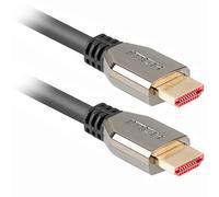 Lanberg Cable HDMI M/M V2.1 8K 60 Hz 1 m Negro