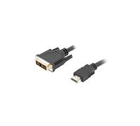 LANBERG KABEL HDMI -> DVI-D(18+1) M/M SINGLE LINK, CZARNY 1.8M