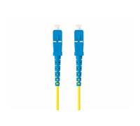 CABLE DE FIBRAOPTICA LANBERG 10M MONO SC/UPC-SC/UPC SIMPLEX G657A1 LSZH AMARILL