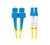 lanberg LATIGUILLO FIBRA 2M MONO SC/UPC-LC/UPC DUPLEX G657A1 LSZH AMARILLO
