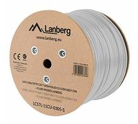 Lanberg Bobina de Cable LAN SFTP CAT.7 Fluke Passed 305m Gris