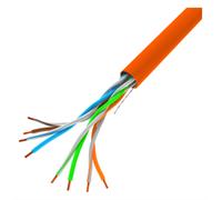 Bobina Cat.5E LANBERG UTP 305M Solid CCA Naranja