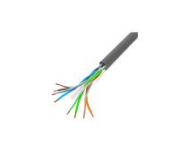 Bobina 1gb - s lanberg u - utp rj45 solido cca awg23 100m gris