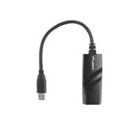 Lanberg Adaptador de red USB 3.0 a Ethernet RJ45 Gigabit NC-1000-01