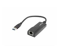 Lanberg Adaptador de red USB 3.0 a Ethernet RJ45 Gigabit NC-1000-01