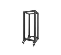 Armario lanberg abierto rack 19pulgadas 27u - 600x800 negro