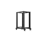 Rack abierto Lanberg OR01-6022-B 22U 19" 600kg acero autoinstalable negro 1000x600x1229mm