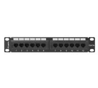 LANBERG PATCH PANEL 12PORT 1U 10 "CAT.5E NEGRO
