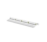 PATCH PANEL LANBERG CAT.6 UTP 24 PUERTOS 0.5U RACK 19 GRIS