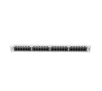LANBERG Patch Panel 24 Port 1U, Cat. 5E, Grey