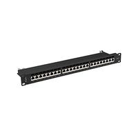PATCH PANEL LANBERG 24 PUERTOS 1U 19â? CAT.7 FTP NEGRO PPS7-1024-B