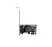 Lanberg Tarjeta de Red PCE-1GB-201 PCI Express 1000 Mbit/s RJ45 1 puerto LP Negro