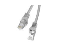 LANBERG PATCHCORD RJ45 CAT.6 FTP 15M SZARY