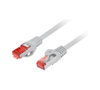 LANBERG Cable DE Red Cat.6 FTP LSZH CU 1M Gris FLUKE Passed