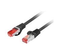 Cable RJ45 Lanberg Cat.6 FTP de 2m Negro