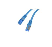 Lanberg - PCF6A-10CC-0025-B cable de red Azul 0,25 m Cat6a S/FTP (S-STP)