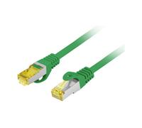 Lanberg pcf6a-10cu-0100-g cable de red verde 1 m cat6a s/ftp (s-stp)