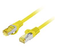 Lanberg pcf6a-10cu-0100-y cable de red amarillo 1 m cat6a s/ftp (s-stp
