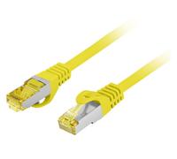 Lanberg pcf6a-10cu cable de red amarillo 2 m cat6a s/ftp (s-stp)