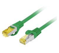 Lanberg pcf6a-10cu cable de red verde 2 m cat6a s/ftp (s-stp)