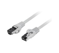 Lanberg PCF8-10CU-0025-S Cat 8.1 (0,25 m) Gris S/FTP - Cable de red