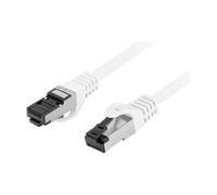 Cable de red Lanberg Cat8.1 S/FTP 0,5 m Blanco