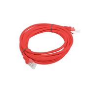 Lanberg pcu5-10cc-0300-r cable de red rojo 3 m cat5e u/utp (utp)